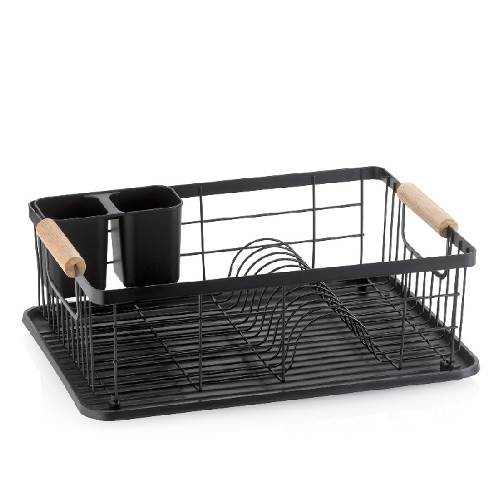kitchenware/dish-drainers-accessories/kela-draining-rack-rica-black-315cm-x-42cm
