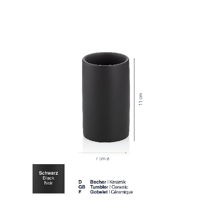bathrooms/sink-accessories/kela-tumbler-matsi-black