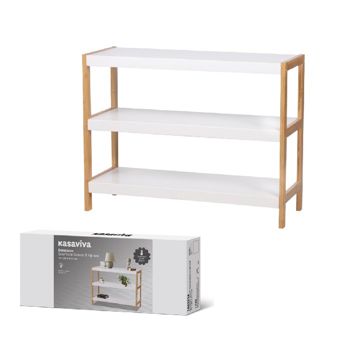household-goods/shoe-racks-cabinets/kasaviva-with-3-bamboo-white-shelf-70cm-x-26cm-x-54cm-1643234
