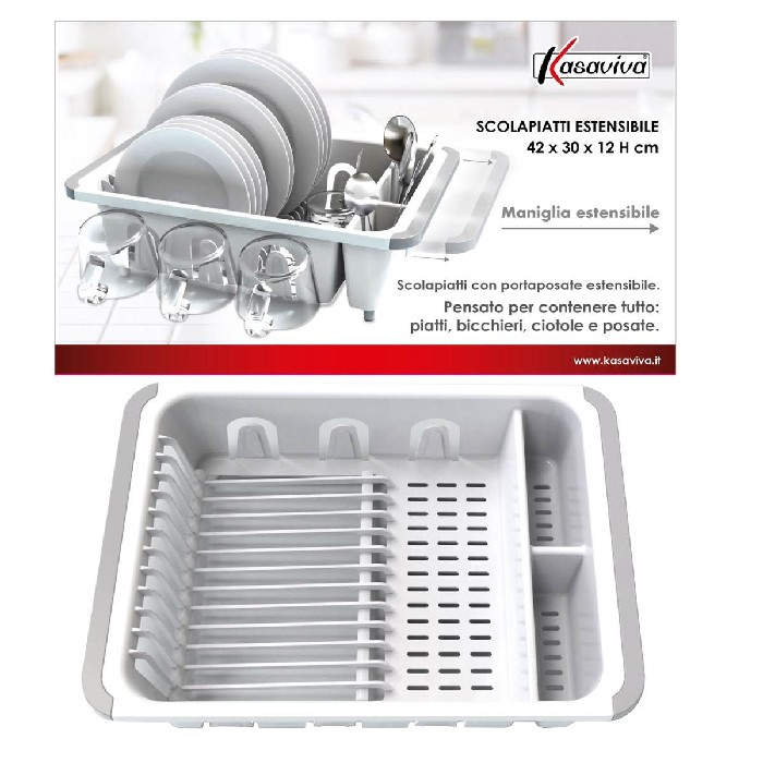 kitchenware/dish-drainers-accessories/kasaviva-extendable-dish-drainer-–-42cm-x-30cm-x-12-cm