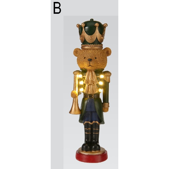christmas/nutcrackers/standing-christmas-bear-with-led-27cm-3-assorted