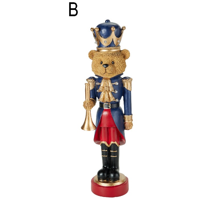 christmas/nutcrackers/standing-christmas-bear-with-led-46cm-3-assorted