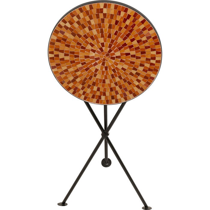 living/coffee-tables/kare-side-table-clack-mosaic-–-orange-diameter-35cm-–-kar70315