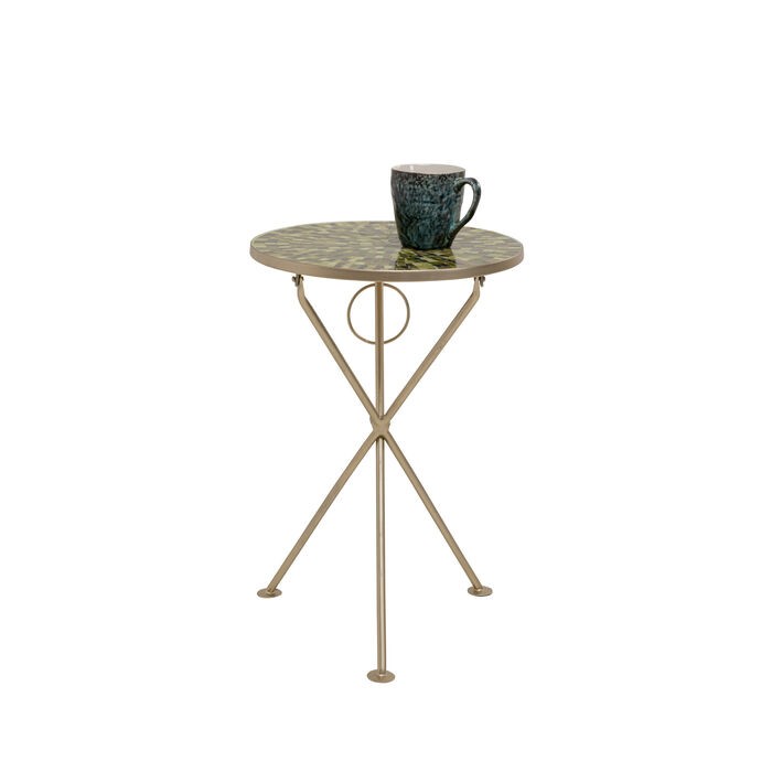 living/coffee-tables/kare-side-table-clack-mosaic-–-olive-diameter-35cm-–-kar70316