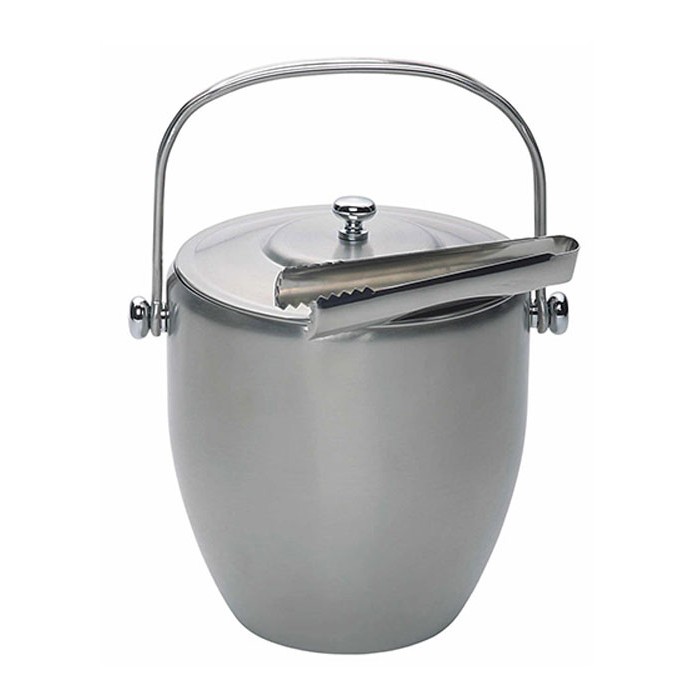 tableware/ice-buckets-bottle-coolers/kitchen-craft-wine-ice-bucket-with-thongs-stainless-steel-17cm