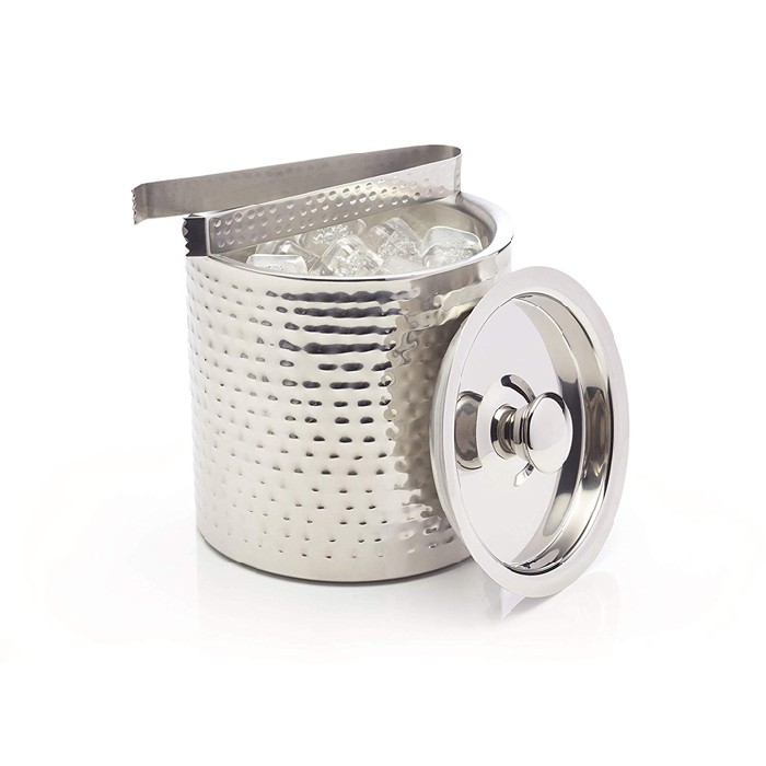 tableware/ice-buckets-bottle-coolers/kitchen-craft-stainless-steel-ice-bucket-with-lid-and-tongs