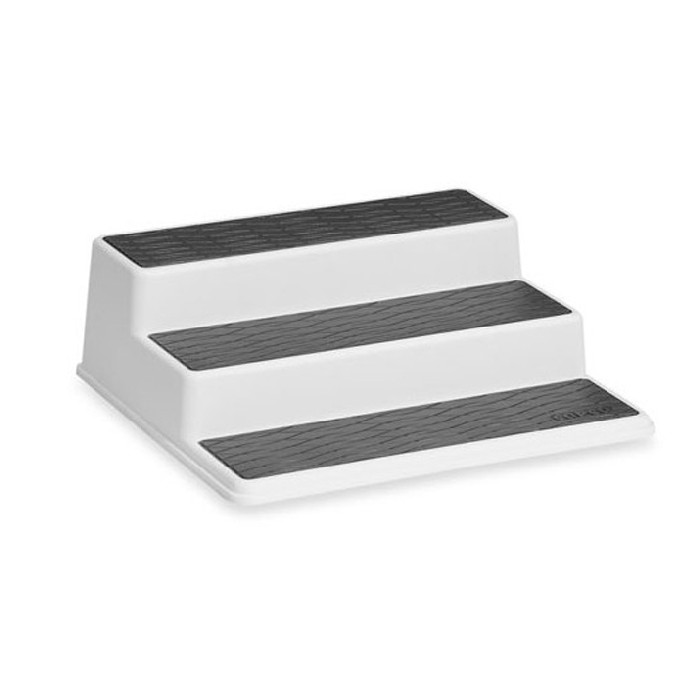 kitchenware/miscellaneous-kitchenware/kitchen-craft-3-tier-non-slip-kitchen-cupboard-shelf-organiser-25cm