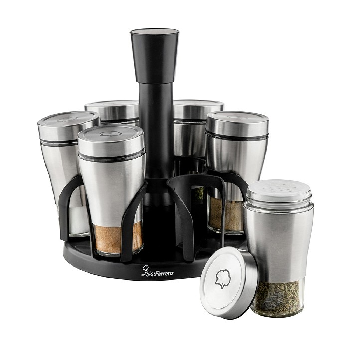 kitchenware/food-storage/luigi-ferrero-spice-jar-set-7pc