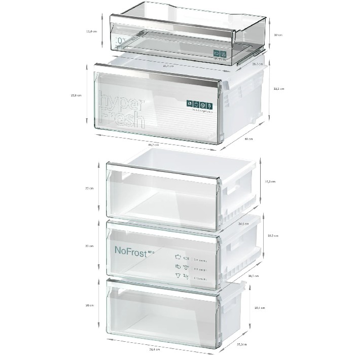 white-goods/refrigeration/siemens-kg39naxcf-iq500-free-standing-fridge-with-freezer-at-bottom-203cm-x-60cm-black