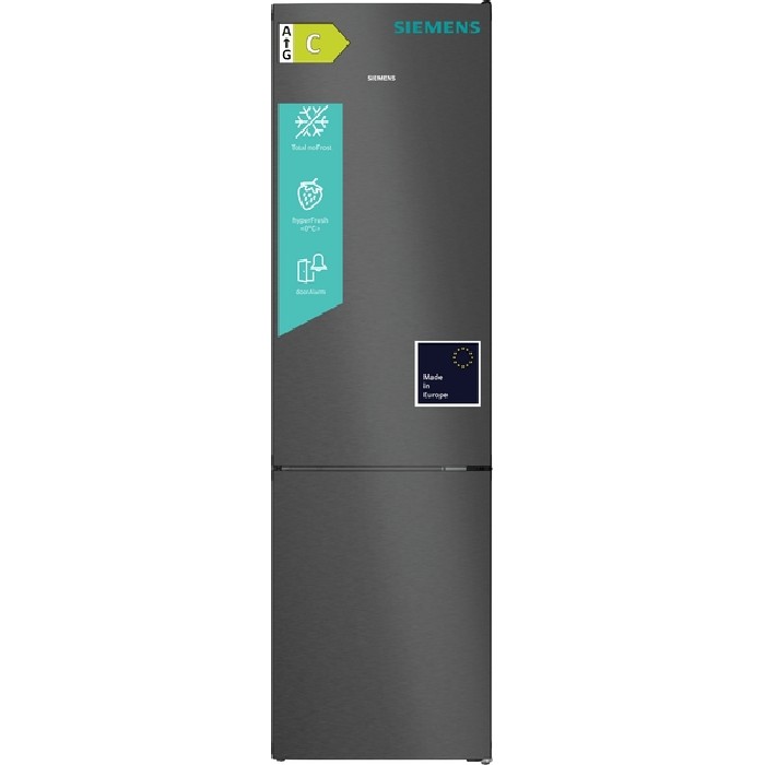 white-goods/refrigeration/siemens-iq300-kg39nvxcg-freestanding-fridge-freezer-blacksteel
