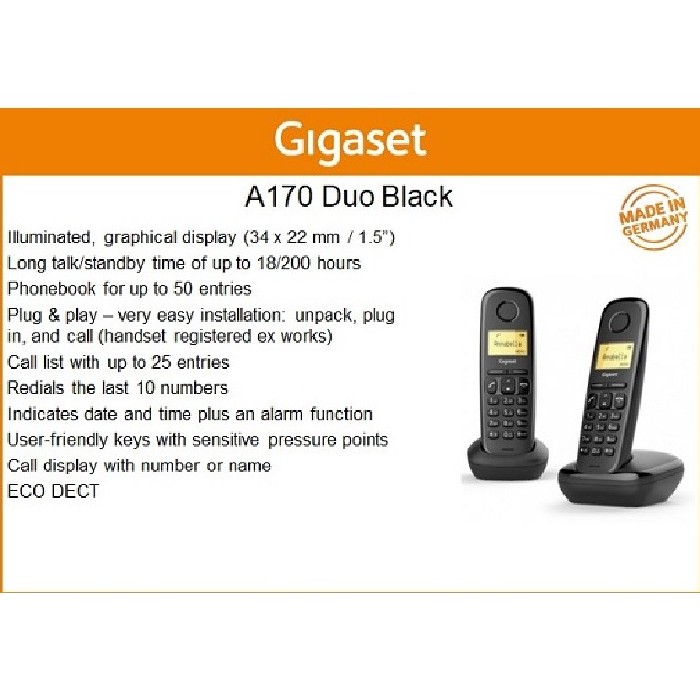 electronics/phones-accessories/gigaset-cordless-a170-duo-black
