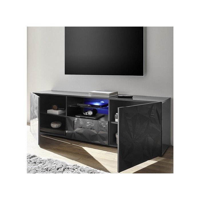 living/tv-tables/prisma-tv-base-with-2-doors-and-1-drawer-finished-in-high-gloss-grey