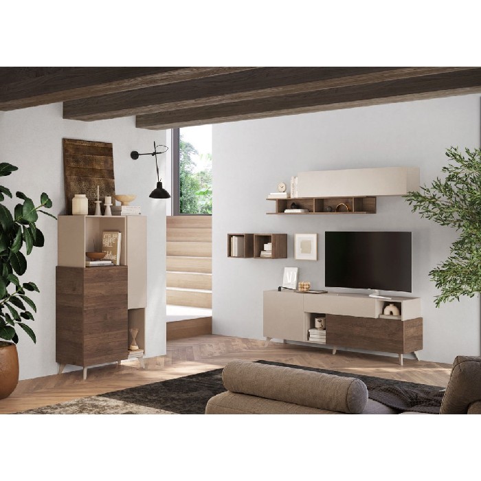 dining/bar-units/monaco-occasional-bar-cabinet-finished-in-cashmere-and-mercure-oak