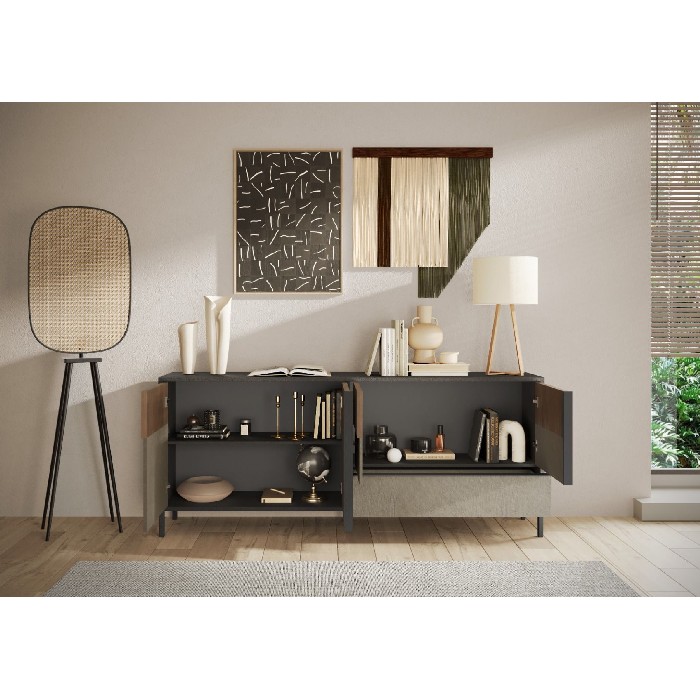 dining/dressers/everest-sideboard-with-4-doors-and-1-drawer-lava-clay-and-mercure