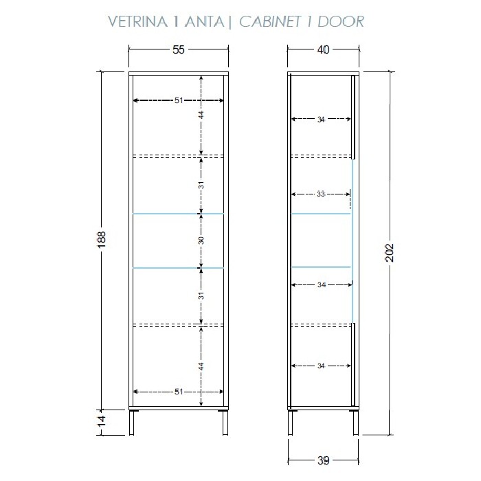 dining/dressers/everest-vitrine-with-1-glass-door-lava-clay-and-mercure