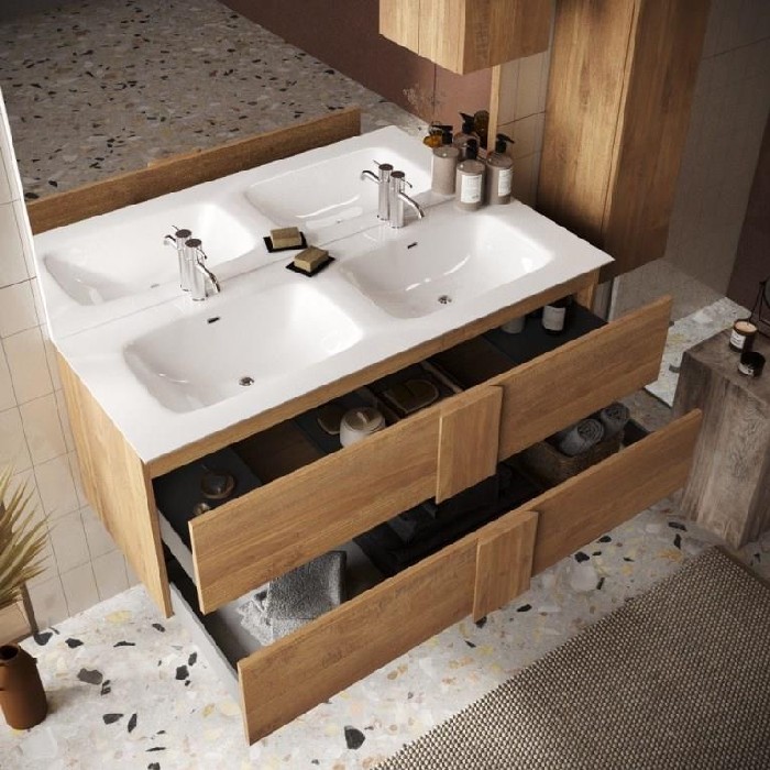 bathrooms/bathroom-storage-shelving/jupiter-suspended-vanity-unit-with-double-sink-finished-in-mercure-oak