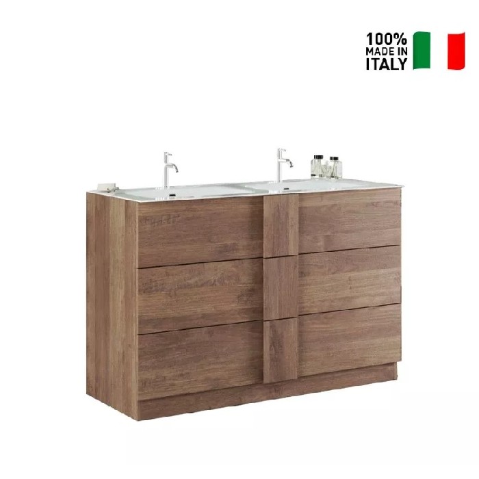bathrooms/bathroom-storage-shelving/jupiter-floor-standing-vanity-unit-with-double-sink-finished-in-mercure-oak