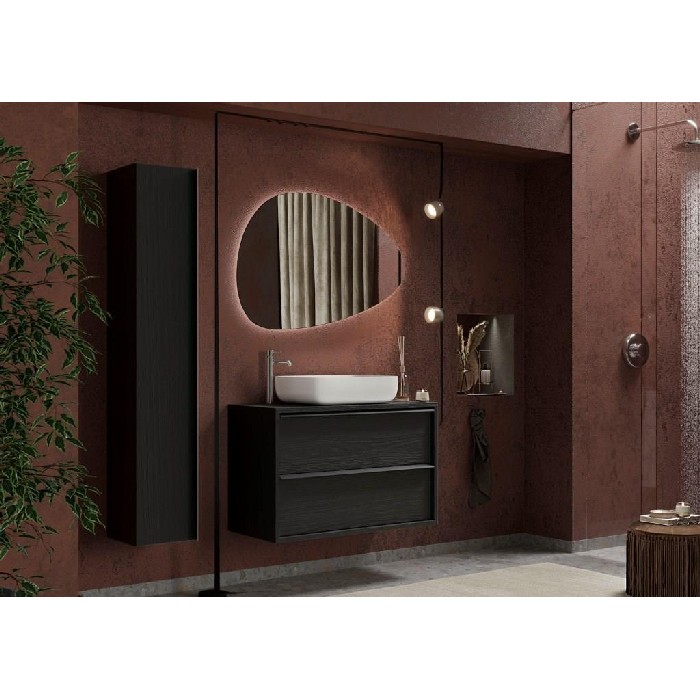 bathrooms/bathroom-storage-shelving/steel-vertical-bathroom-cabinet-finished-in-burnt-black-oak