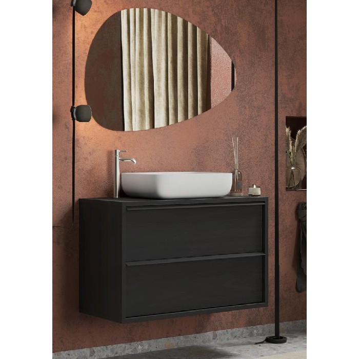 bathrooms/bathroom-storage-shelving/steel-105cm-suspended-vanity-unit-finished-in-burnt-black-oak
