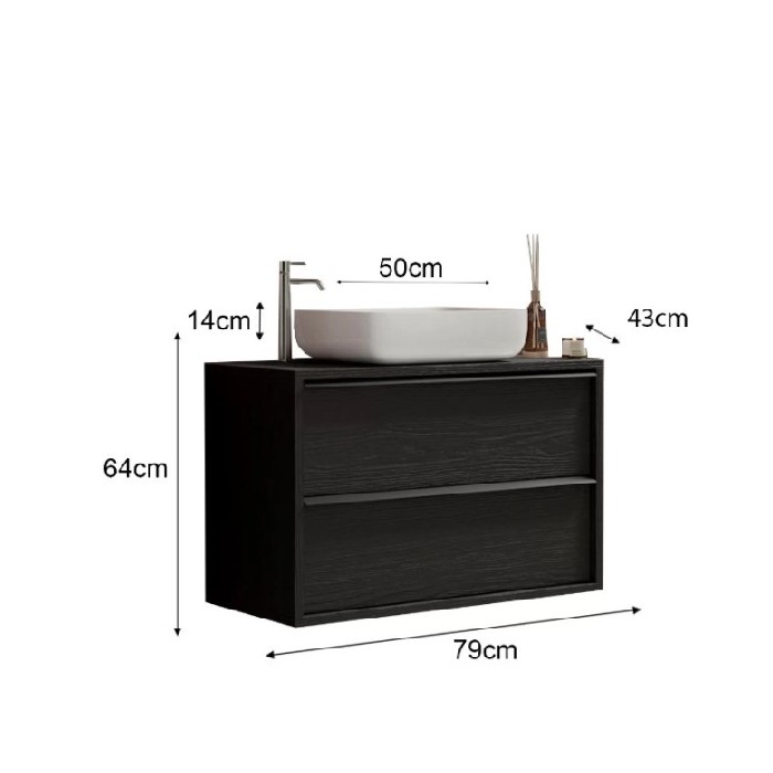 bathrooms/bathroom-storage-shelving/steel-79cm-suspended-vanity-unit-finished-in-burnt-black-oak