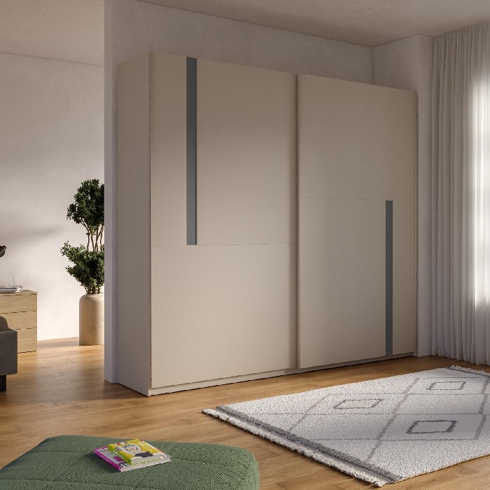 bedrooms/wardrobe-systems/everest-sliding-door-wardrobe-cashmere-and-anthracite