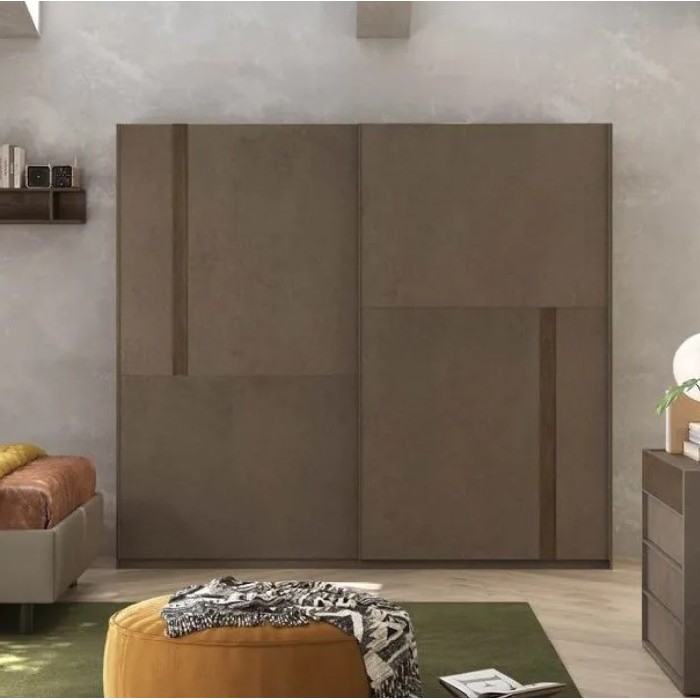 bedrooms/wardrobe-systems/everest-220cm-wide-extra-high-sliding-door-wardrobe-finished-in-bronze-and-mercure