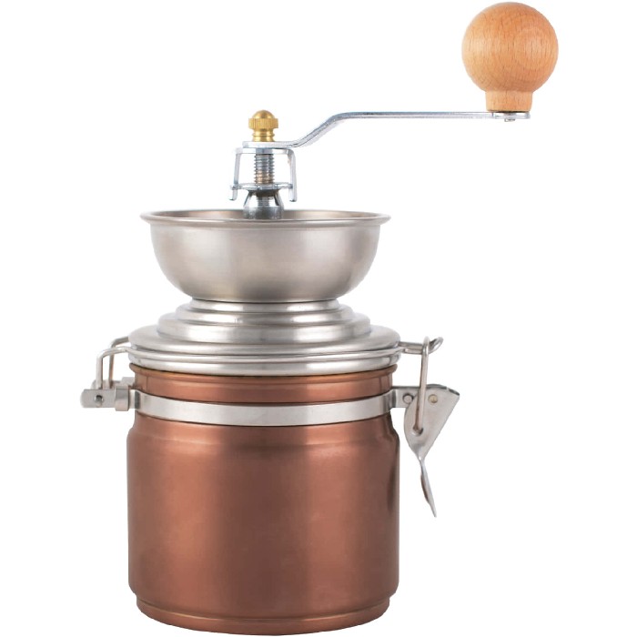 kitchenware/tea-coffee-accessories/la-cafetière-copper-effect-coffee-grinder
