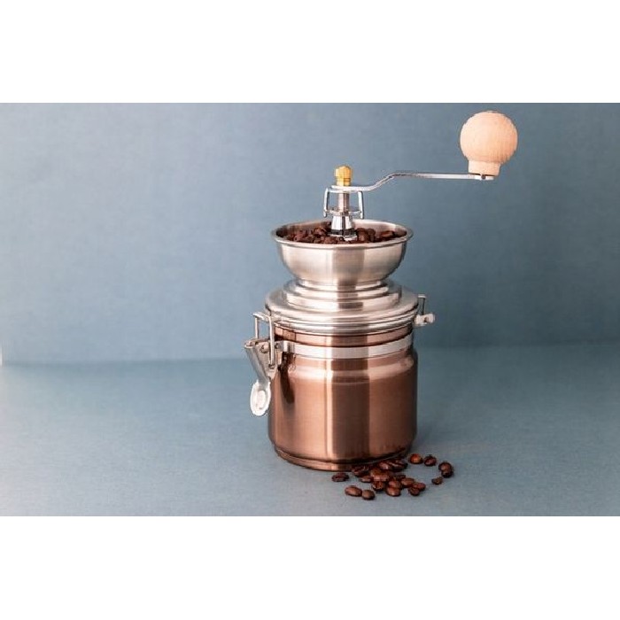 kitchenware/tea-coffee-accessories/la-cafetière-copper-effect-coffee-grinder