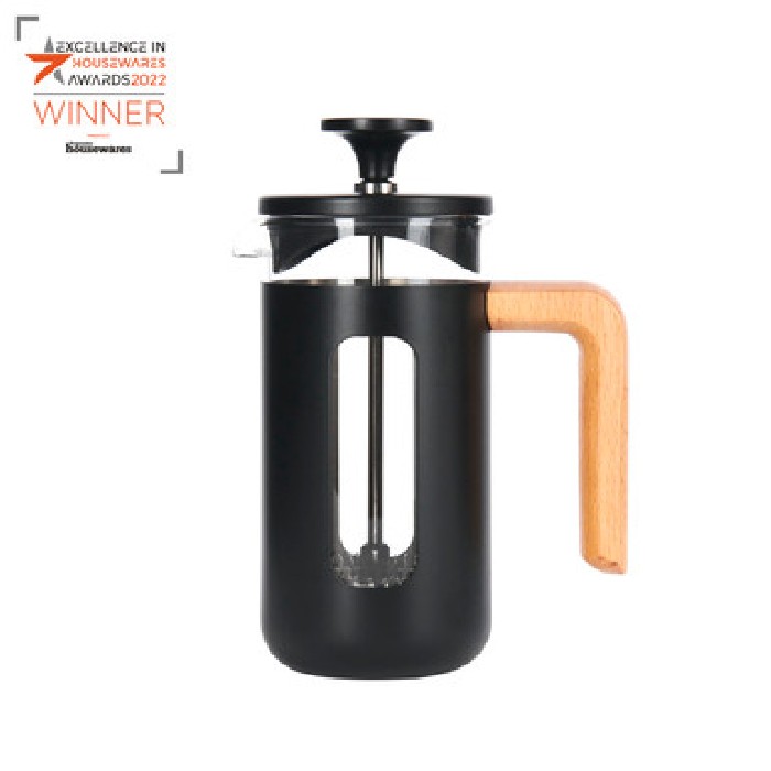 kitchenware/tea-coffee-accessories/la-cafetiere-pisa-3-cup-cafetiere-black-wood-handle