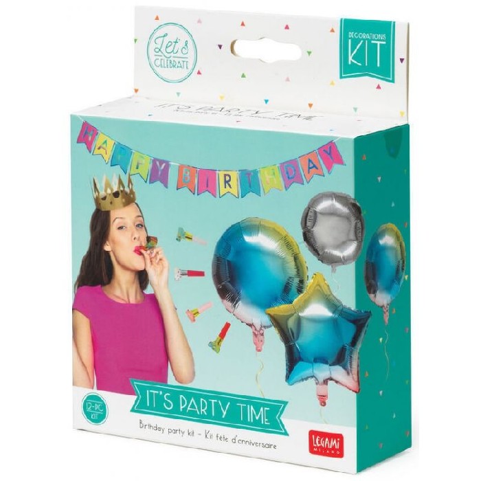 kids-and-stationery/stationery-party-items/legami-party-birthday-kit-it's-party-time