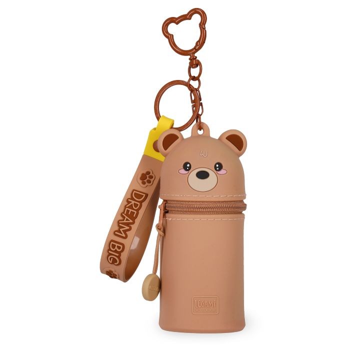 kids-and-stationery/stationery-bag-pendant-keychain/legami-coin-purse-with-key-ring-teddy-bear