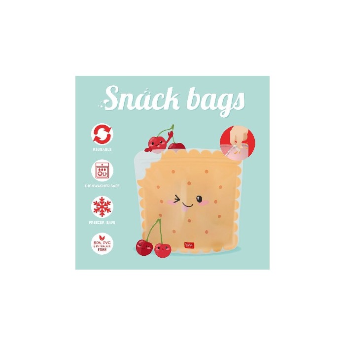 kitchenware/miscellaneous-kitchenware/legami-reusable-snack-bags-set-of-3-cookie