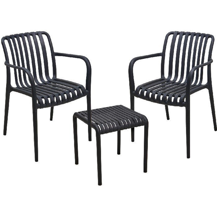 outdoor/terrace-balcony-sets/garden-set-3-pieces-black