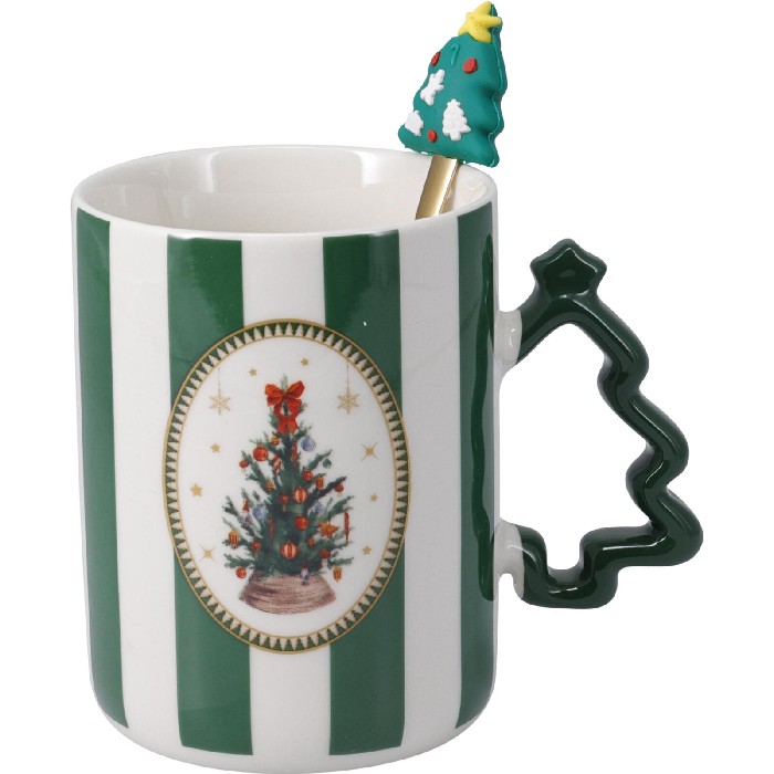 christmas/table-setups/set-of-2-pieces-porcelain-mug-with-spoon-2-assorted-colours