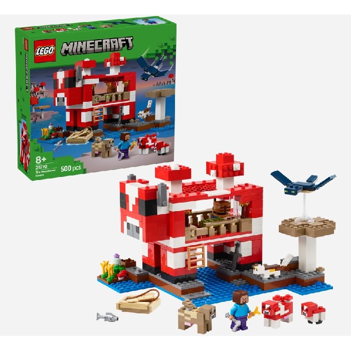 other/toys/lego-minecraft-the-mooshroom-house-500-pieces