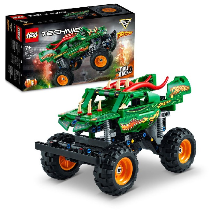 kids-and-stationery/toys/technic-monster-jam-dragon-217-pcs