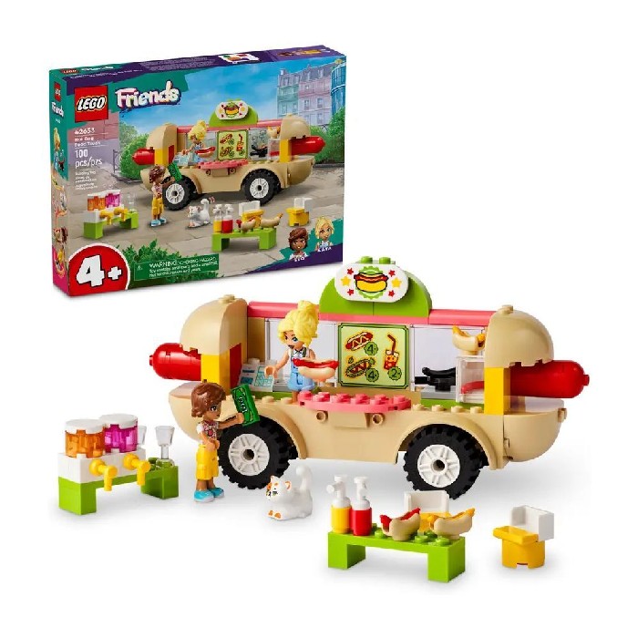 kids-and-stationery/toys/friends-hot-dog-food-truck-100-pcs
