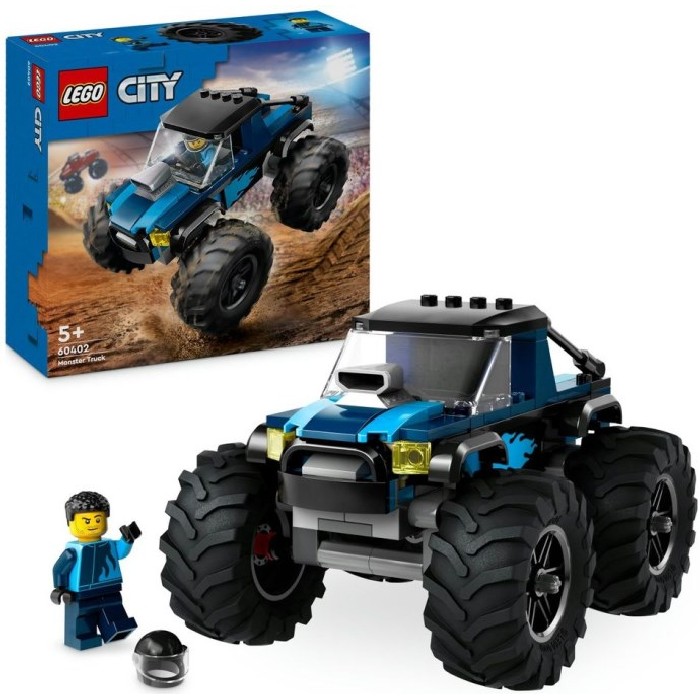 kids-and-stationery/toys/city-blue-monster-truck-148-pcs