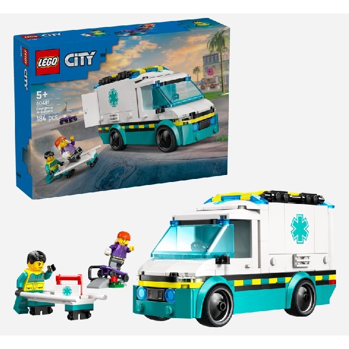 other/toys/lego-city-emergency-ambulance-184-pieces