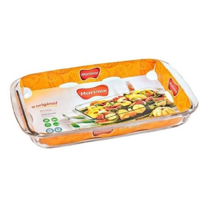 kitchenware/baking-tools-accessories/glass-rectangular-roaster-l