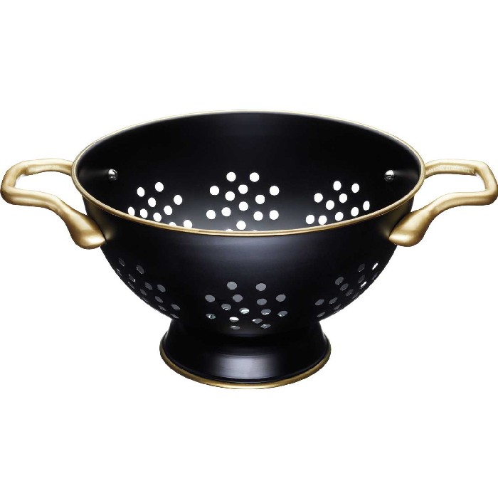 kitchenware/miscellaneous-kitchenware/masterclass-colander-24cm-blackbrass