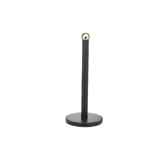 kitchenware/miscellaneous-kitchenware/masterclass-black-and-brass-finish-towel-holder-35cm