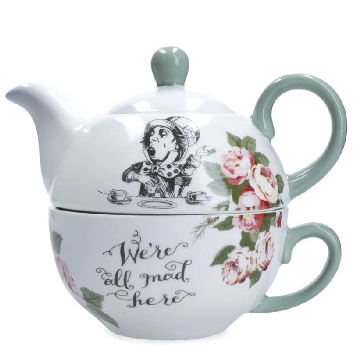kitchenware/tea-coffee-accessories/alice-in-wonderland-bone-china-tea-for-one-teapot