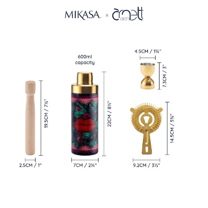 kitchenware/miscellaneous-kitchenware/mikasa-x-sarah-arnett-cocktail-shaker-set-4-pieces