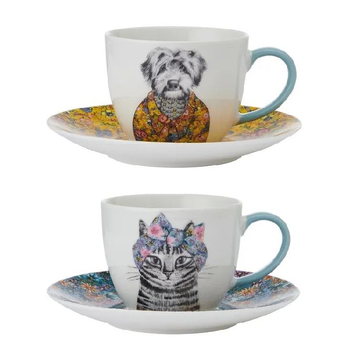 tableware/mugs-cups/mikasa-x-tipperleyhill-set-of-2-tea-cup-with-saucer