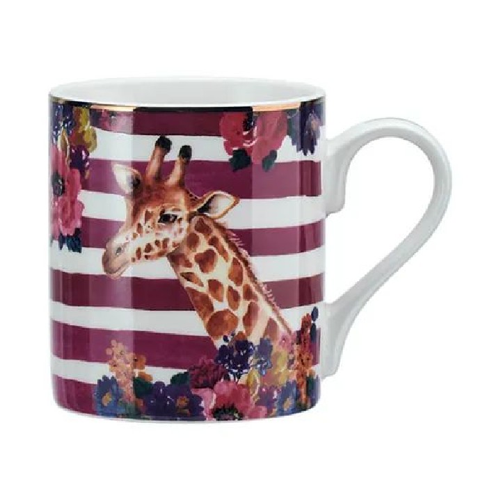 tableware/mugs-cups/mikasa-wild-at-heart-giraffe-print-280ml-mug