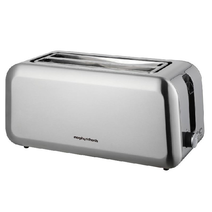 small-appliances/toasters/morphy-richards-4-slice-long-slot-toaster-brushed-steel
