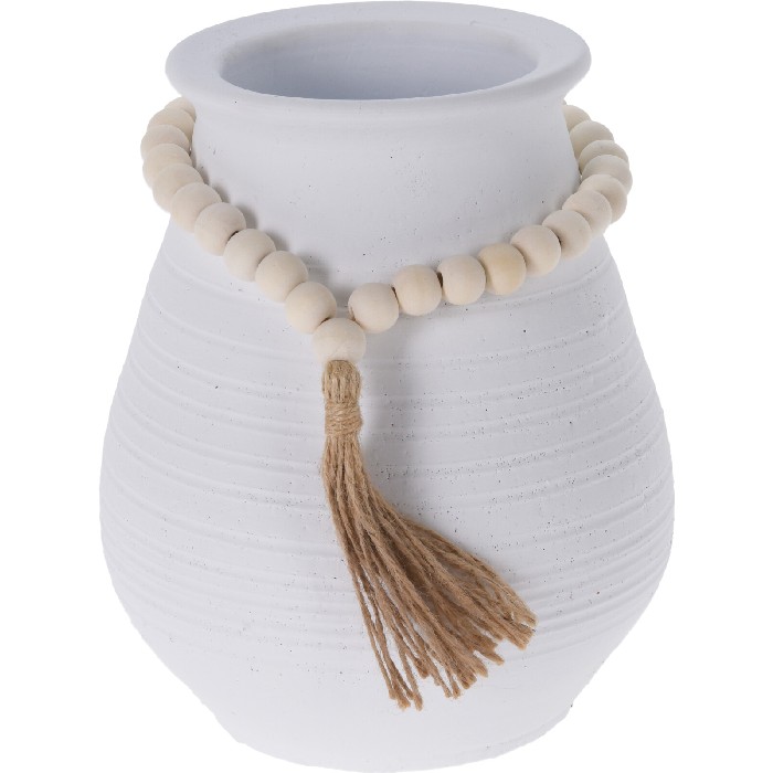 home-decor/vases/flower-pot-20cm-with-beads
