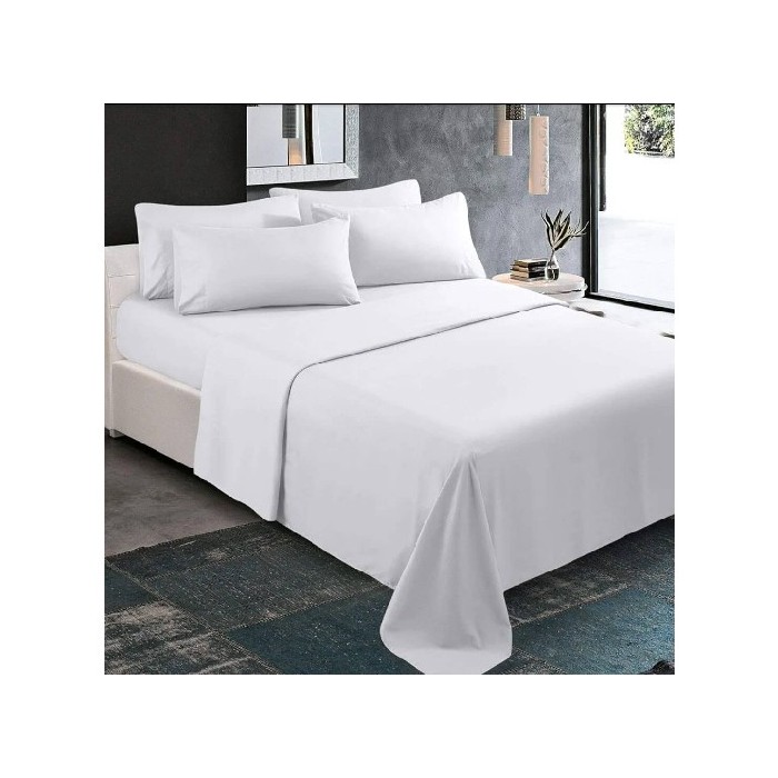 home-textiles/bed-sheets/cotton-bed-sheets-set-single-bed-white-90x190cm