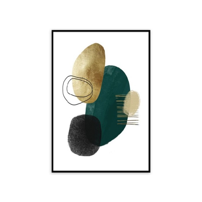 home-decor/wall-decor/styler-artbox-digi-50cm-x-70cm-ab111-green-shape